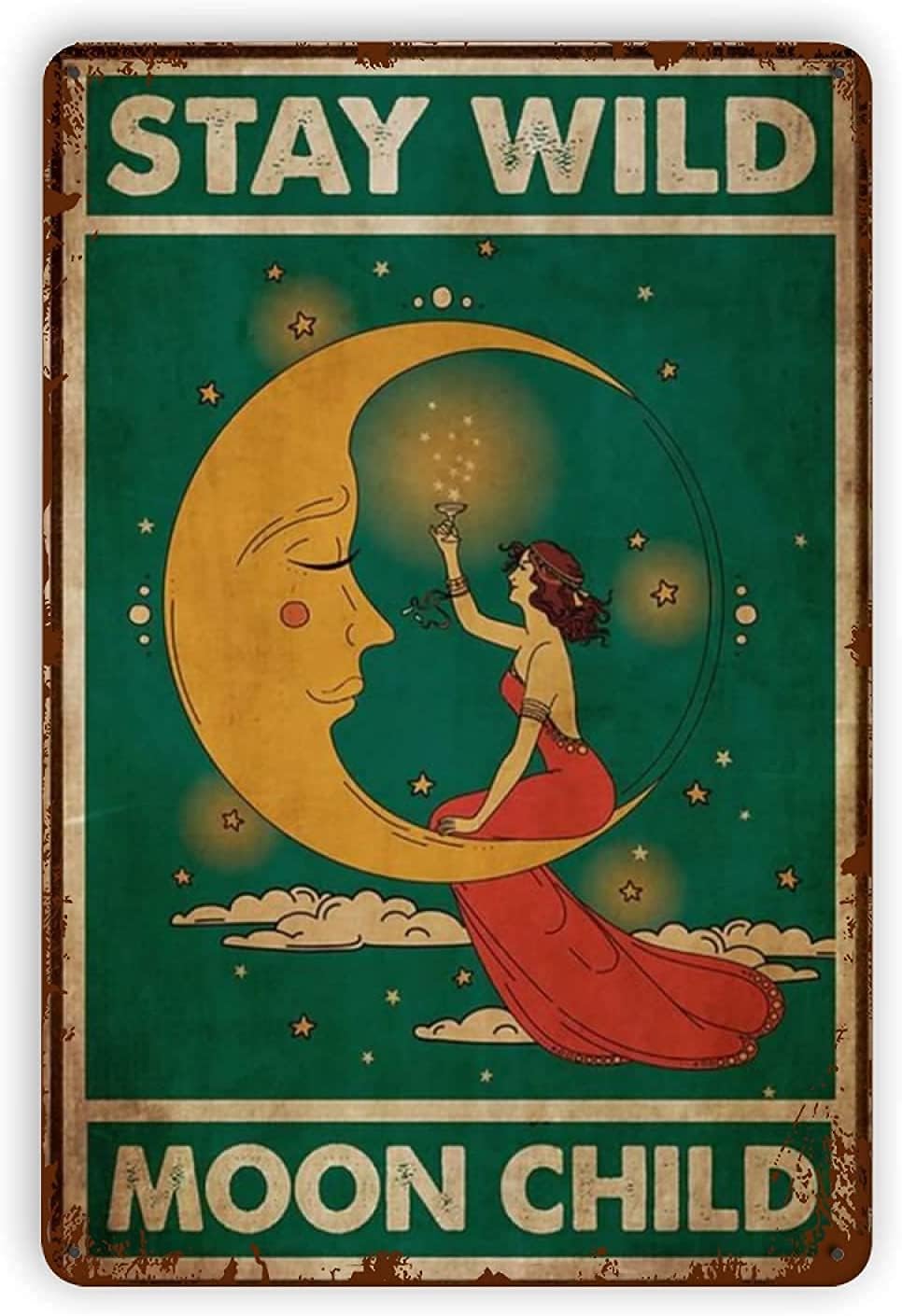Home Bar And Restaurant - Plaque murale en métal vintage 'Beautiful