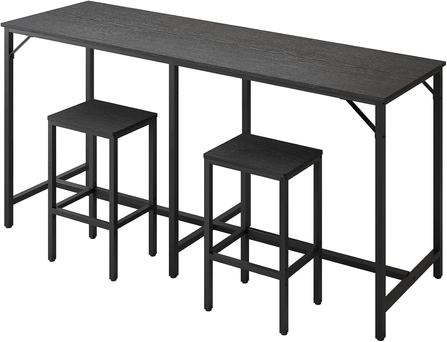 Home Bar Stools - Ensemble de chaises de bar, hauteur