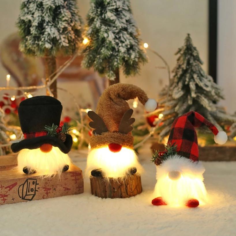 Home Bargains - Poupée en peluche à LED pour