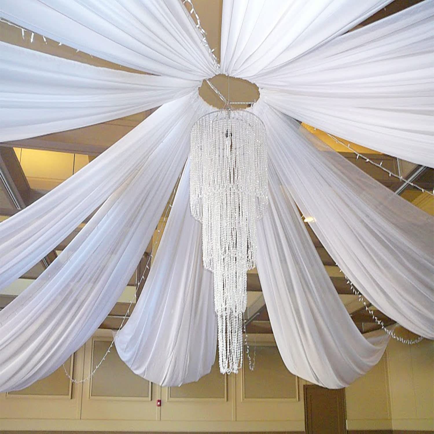 Home Bargains - Arc de mariage plafond drapé toit