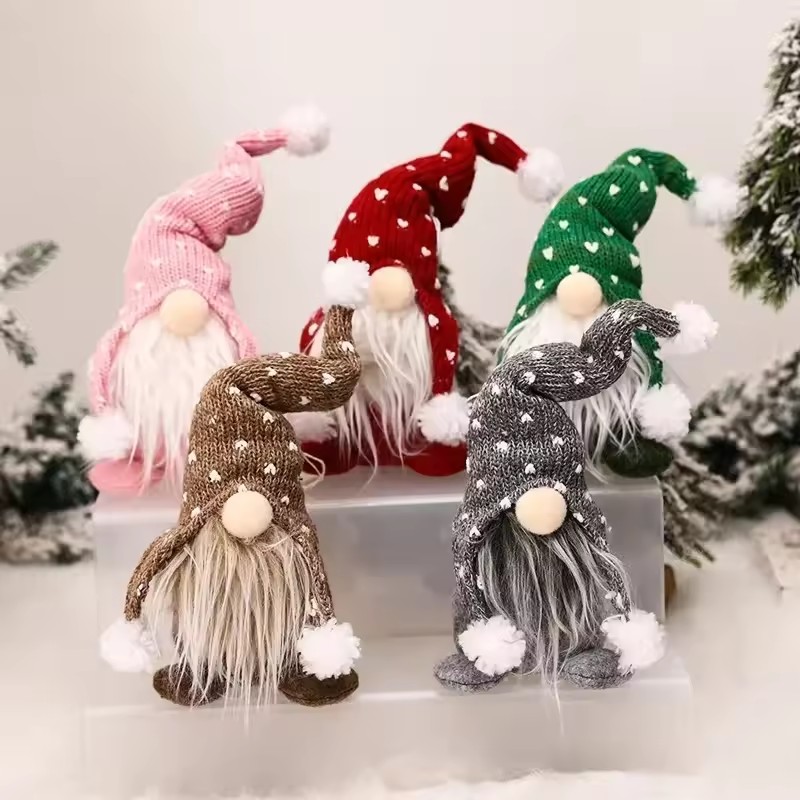 Home Bargains - Gnome de Noël en peluche, Poupée