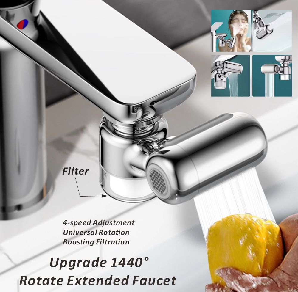 Home Bar Sink - Nouveau Métal 1440 ° Adaptateur de