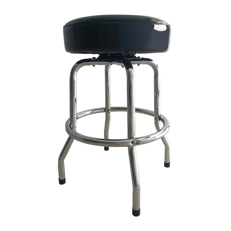 Home Bar Stools - Tabouret de guitare noir rotatif à