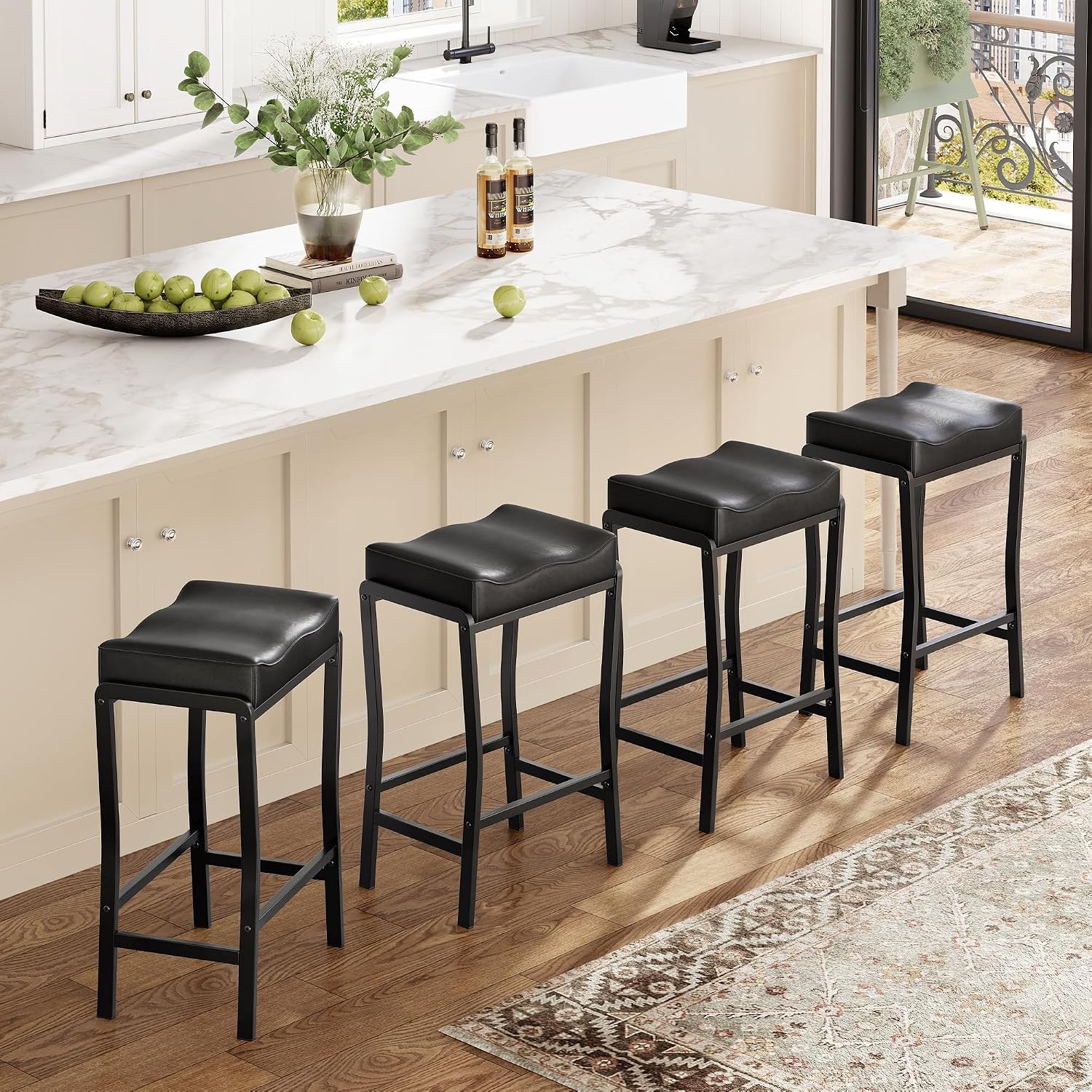 Home Bar Stools - Ensemble de tabourets de bar à