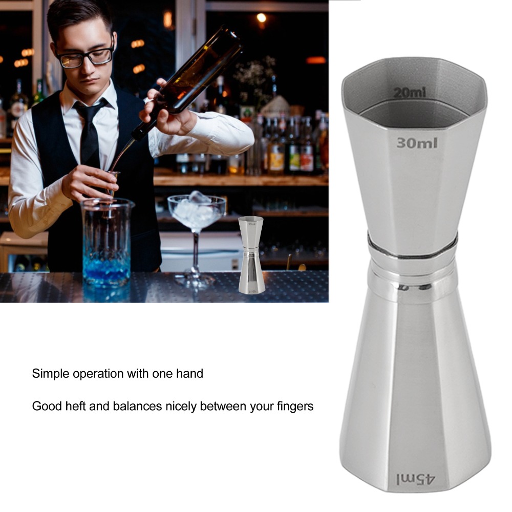 Jigger à cocktail double en ac - Jigger Double Sided avis et prix