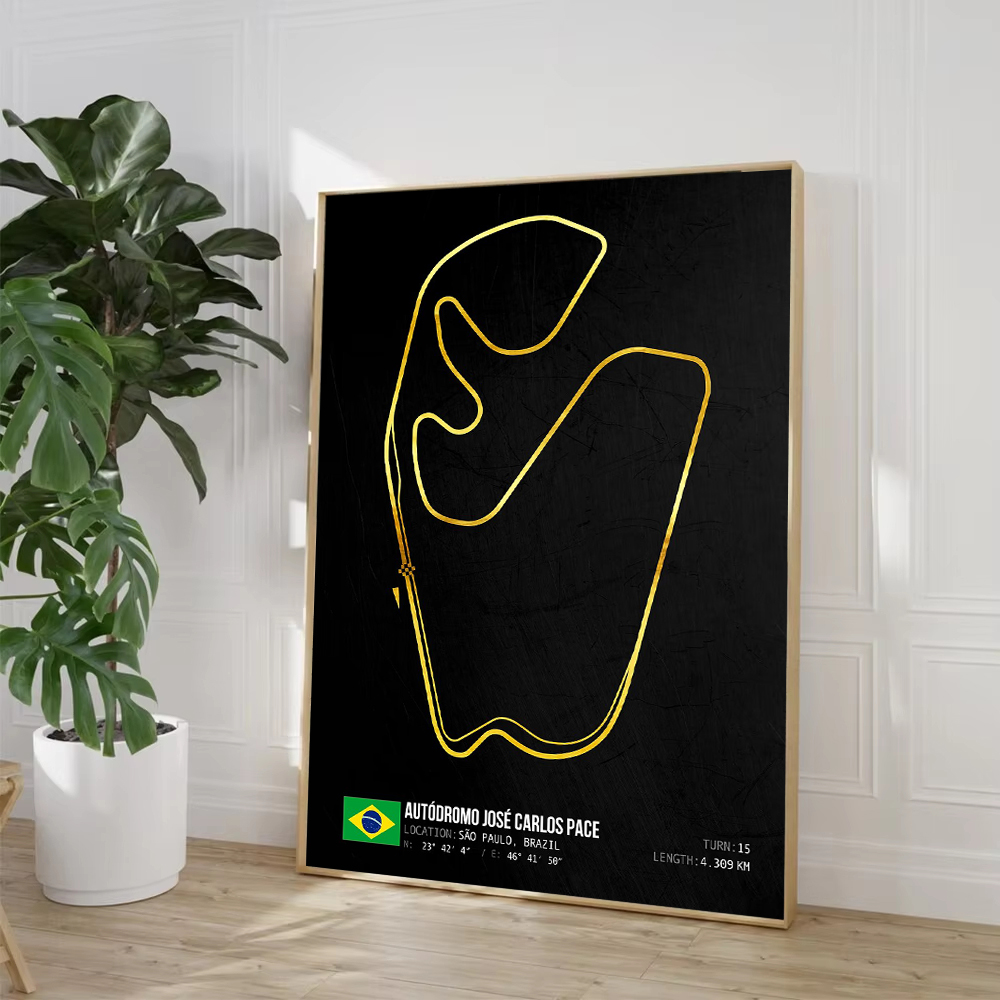 Affiche de piste de Circuits d - Home Barcelona avis et prix