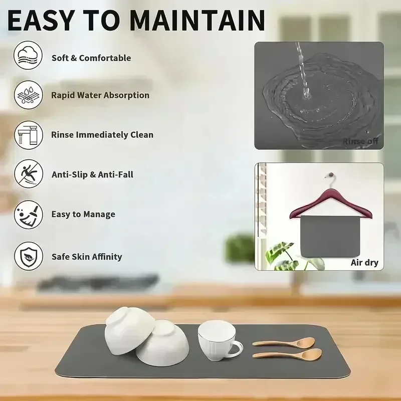Tapis de séchage de cuisine im - Bar Mat Rubber avis et prix