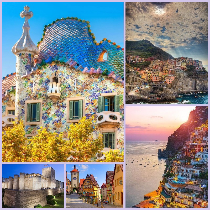 Peinture diamant paysage de ro - Home Barcelona avis et prix