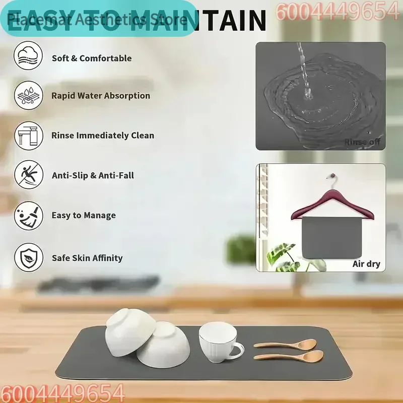 Tapis de séchage de vaisselle  - Bar Mat Rubber avis et prix