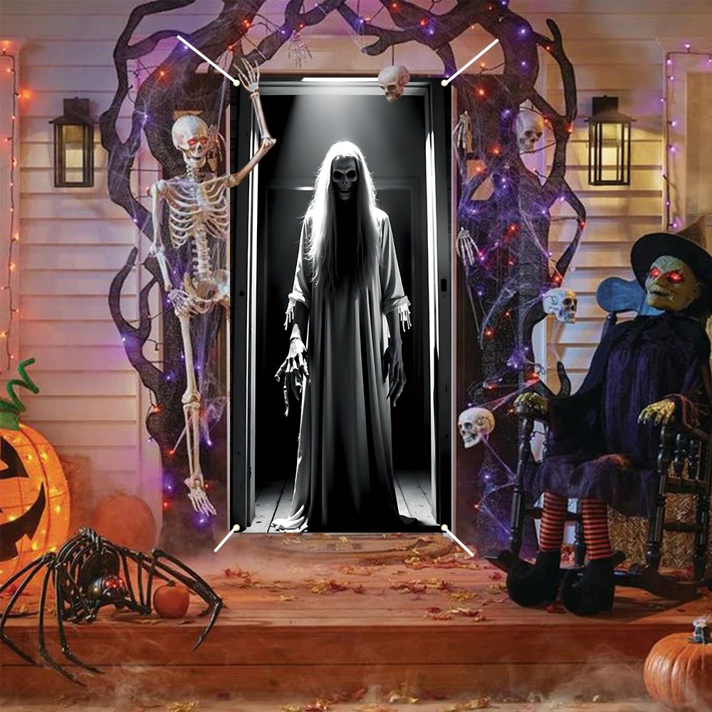 Bannière de porte d'Halloween  - Home Bargains avis et prix